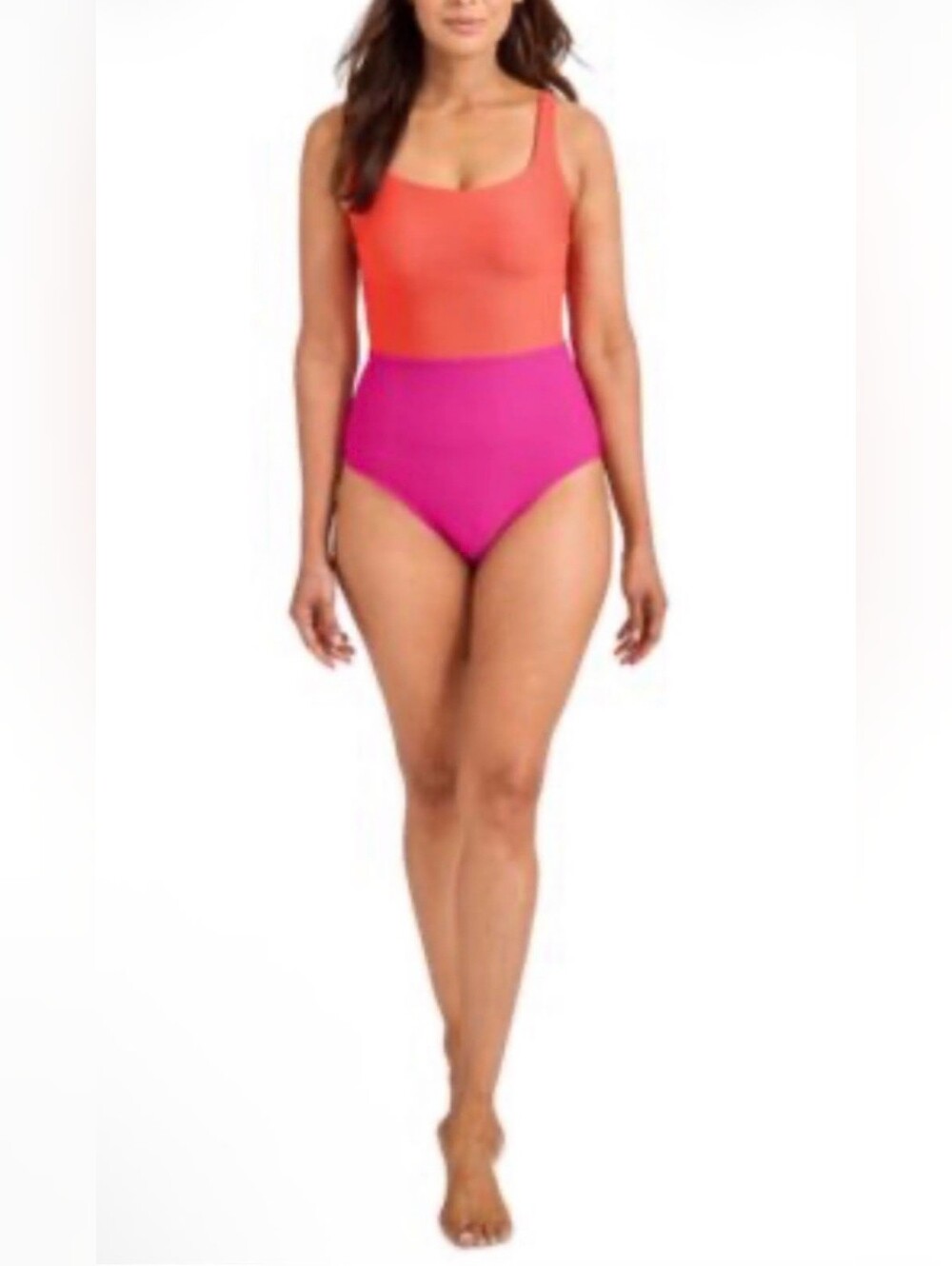 Tommy Bahama Ocean Point Colorblock One-Piece Swimsuit